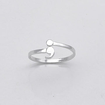 Semicolon Inspiration Ring